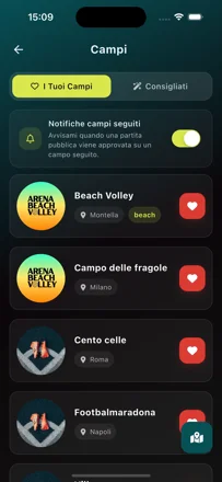 TenApp — I tuoi campi